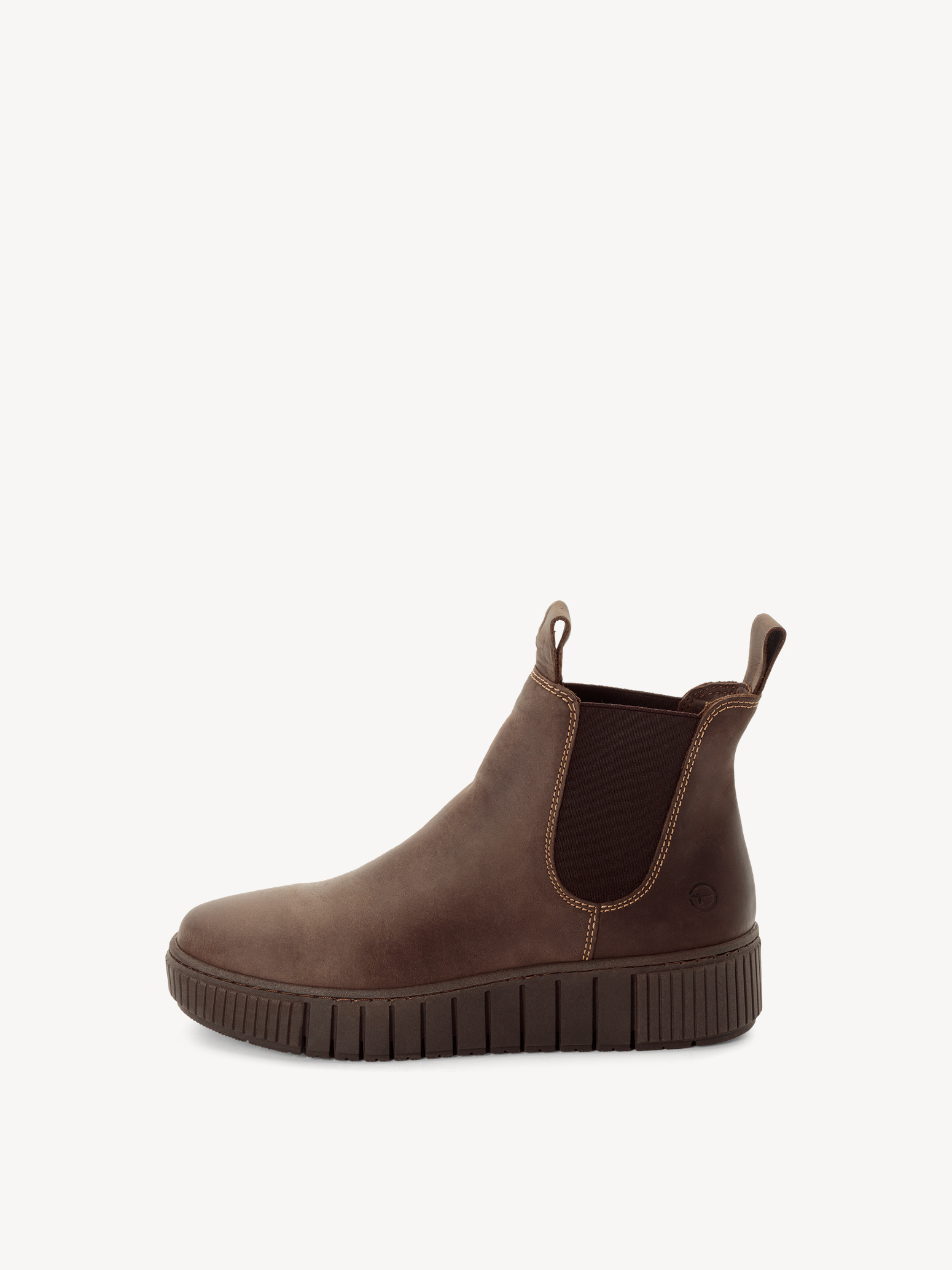 Leder Chelsea Boot - braun