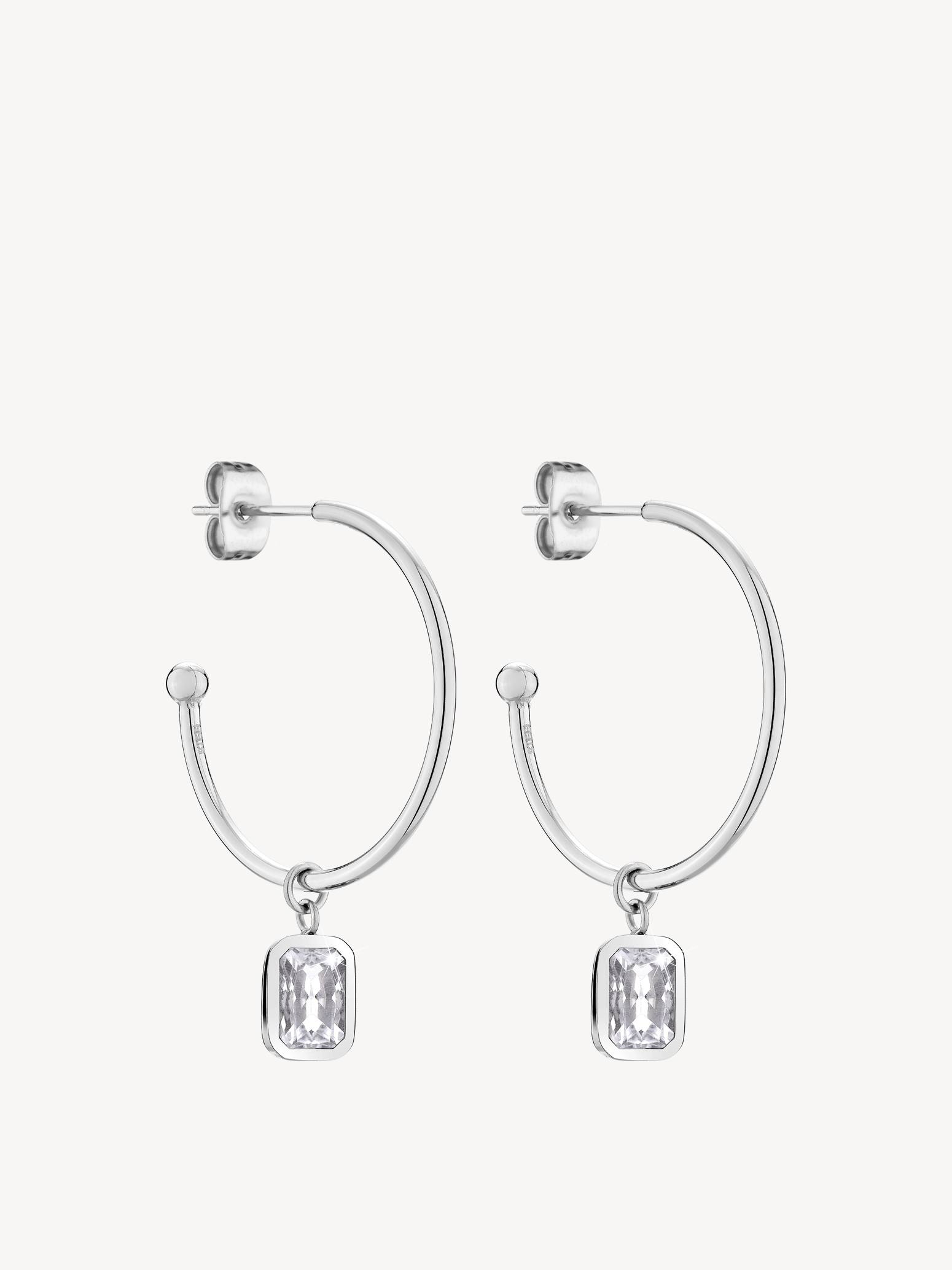 Creool zilver - 37mm