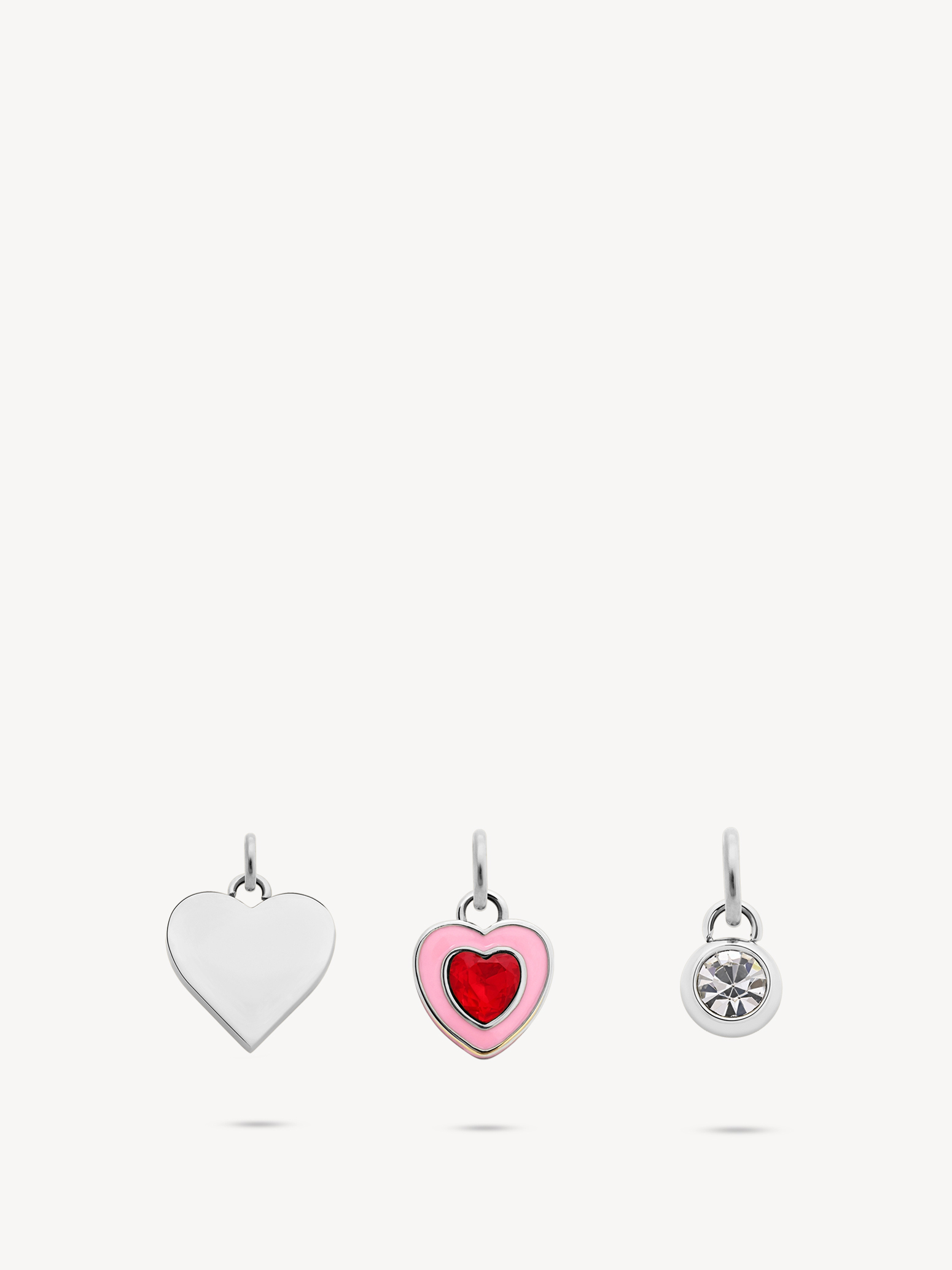 Charms-set zilver - 23mm
