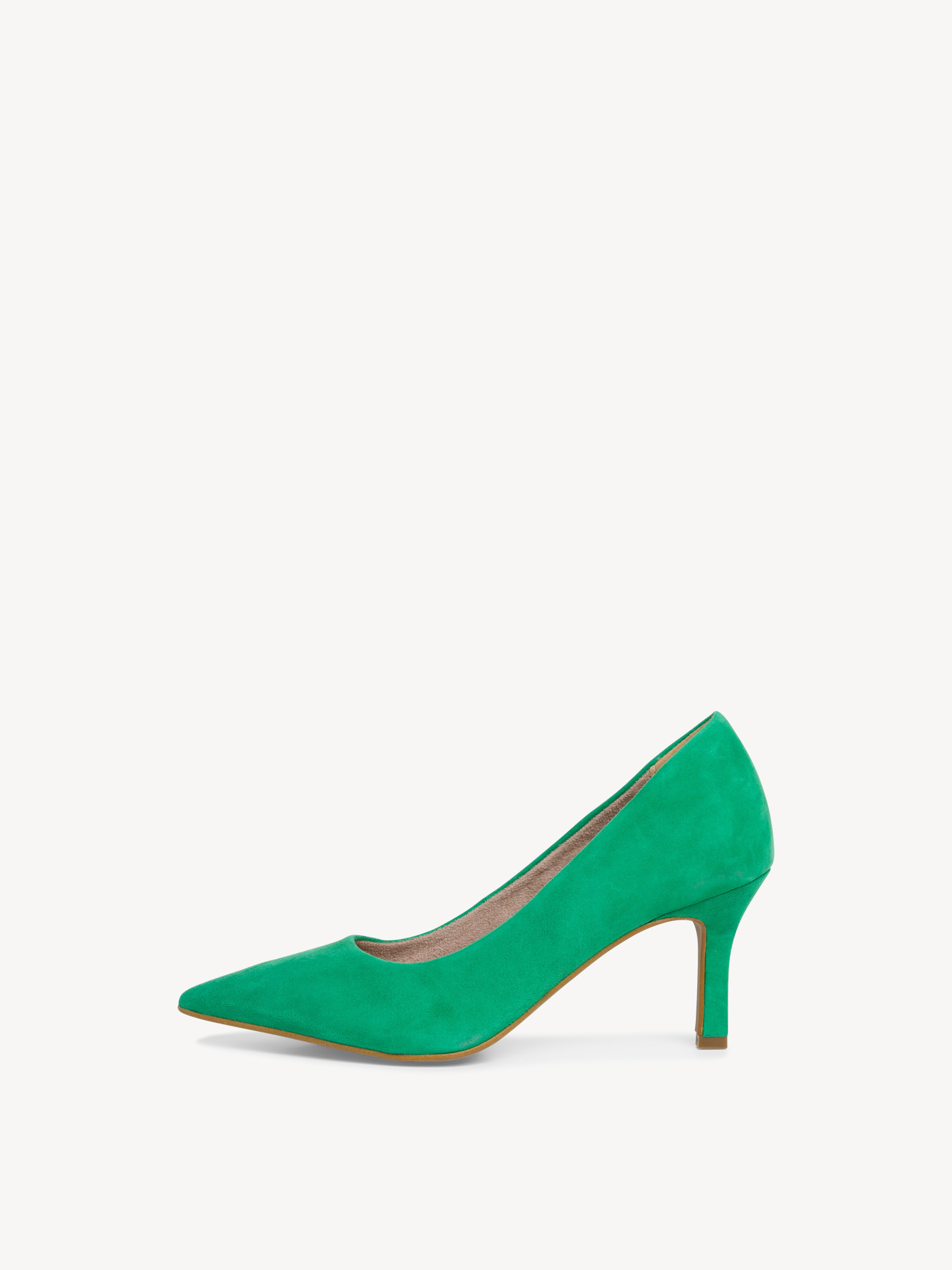 Leather Pumps - green