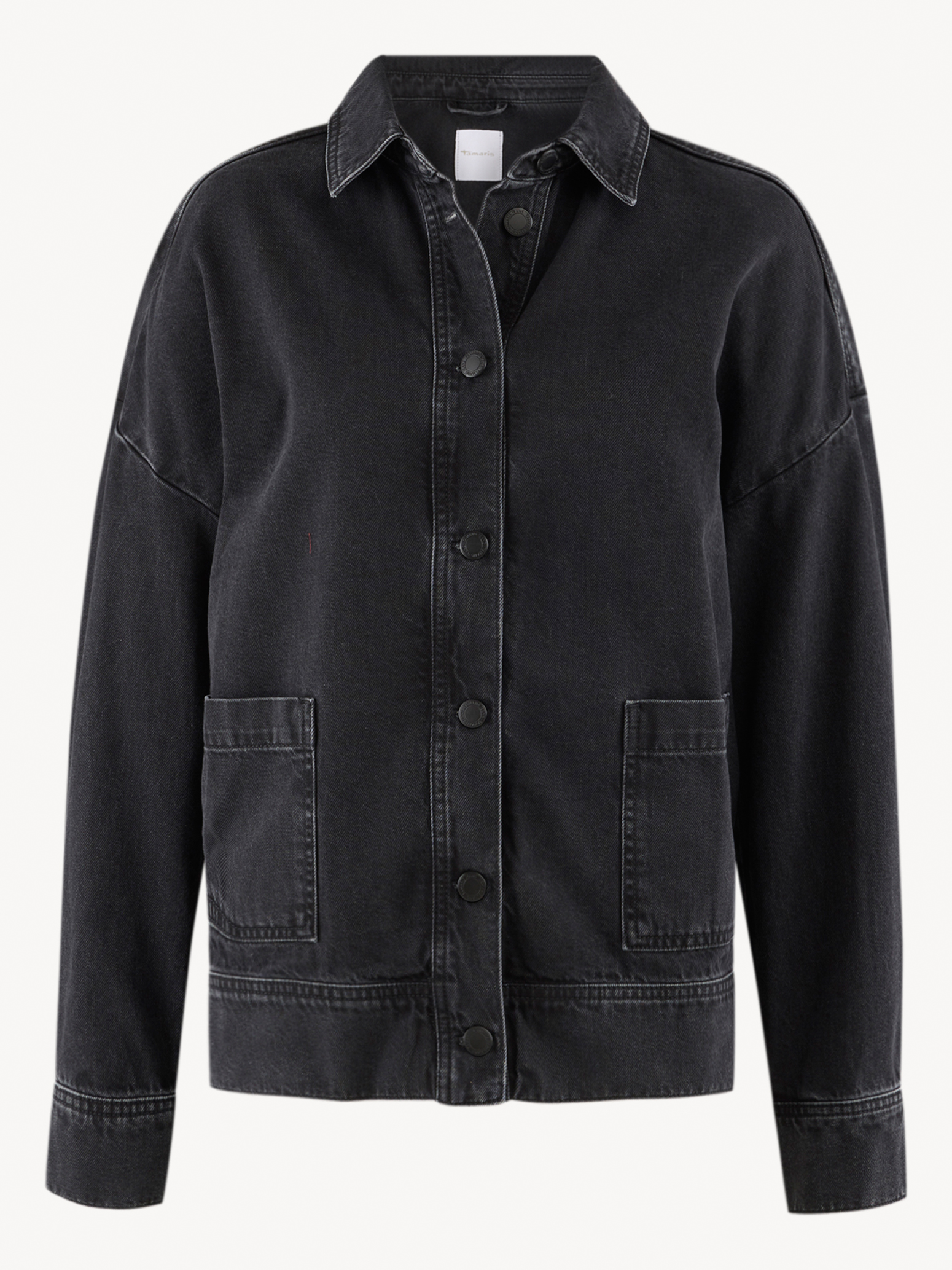 Jeansjacke schwarz Gr. 36