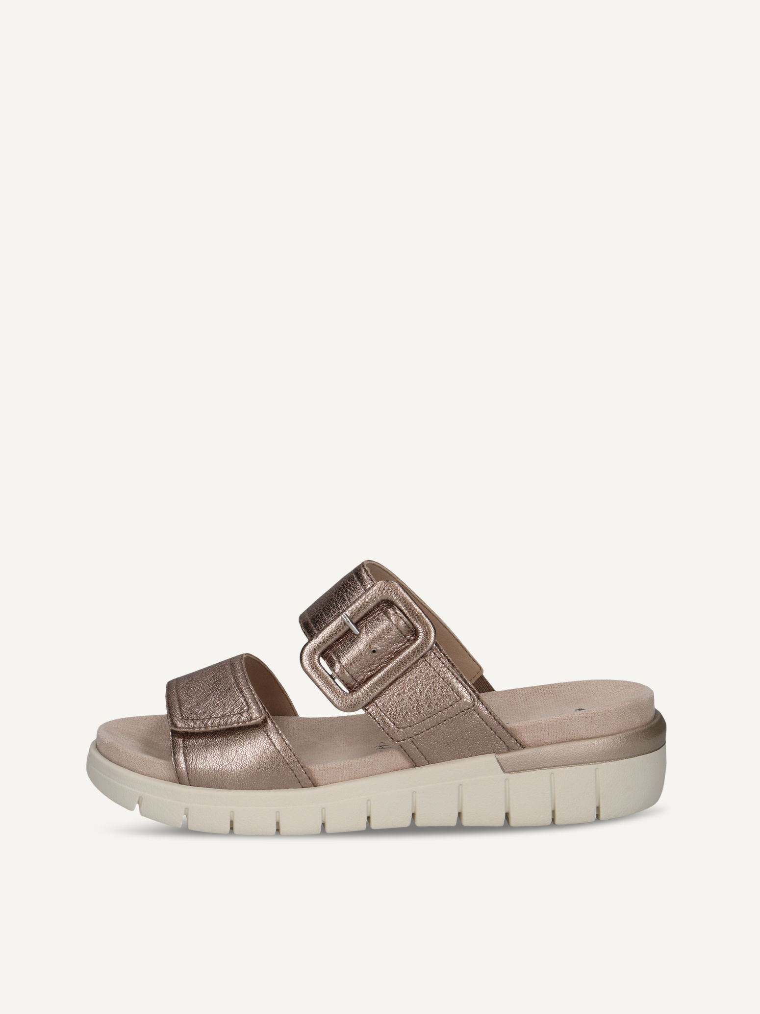 CAPRICE Mule marron en Cuir sans talon P39 61$