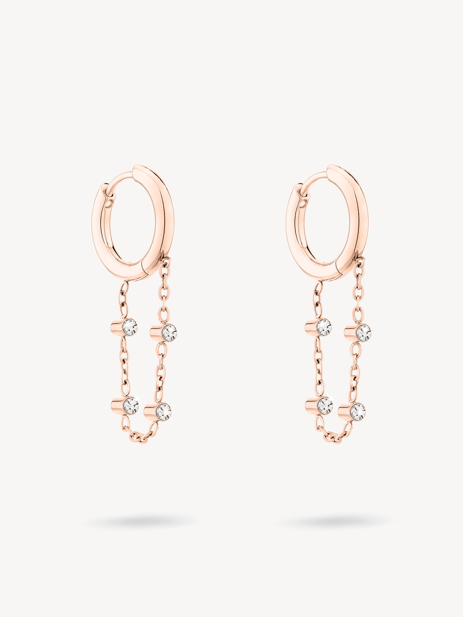 ﻿Creole earring - rosegold